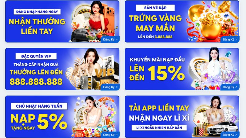 Các chương trình khuyến mãi và ưu đãi tại SIU88