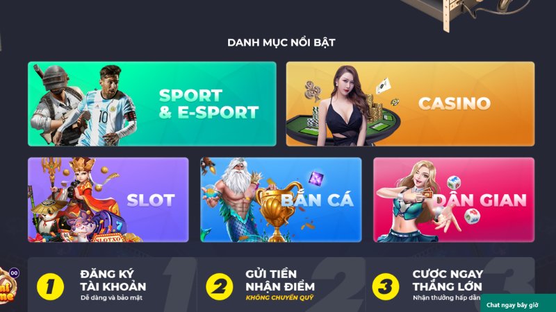 Các sản phẩm cá cược nổi bật tại VANDO88