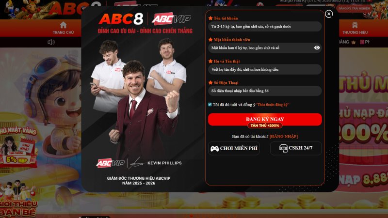 Hướng dẫn đăng ký và tham gia ACB8