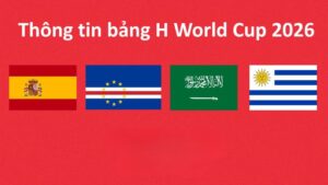 Nhận định bảng H World Cup 2026 – Tây Ban Nha vượt trội