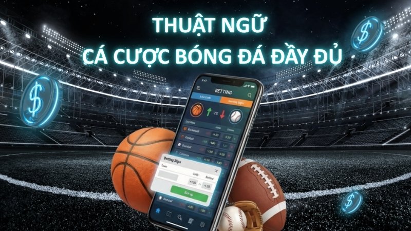 Thuật ngữ cá cược bóng đá đầy đủ về các loại kèo chính