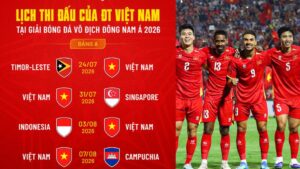 ASEAN Cup 2026 | Lịch thi đấu, danh sách đội & nhận định