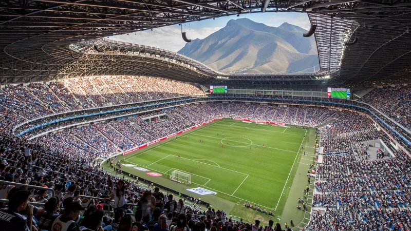 Sân vận động Estadio BBVA tại Monterrey